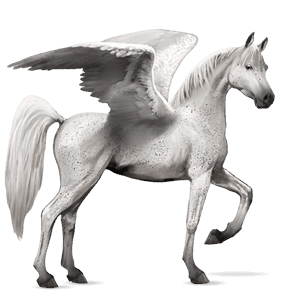 ridepegasus kirsebærbrun